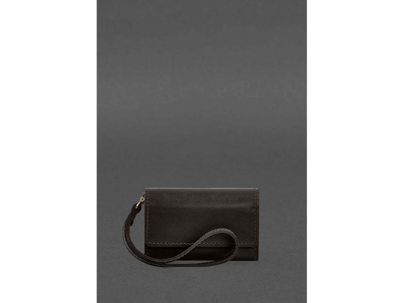 Кожаный футляр (чехол) для IQOS Темно-коричневый, фото 1