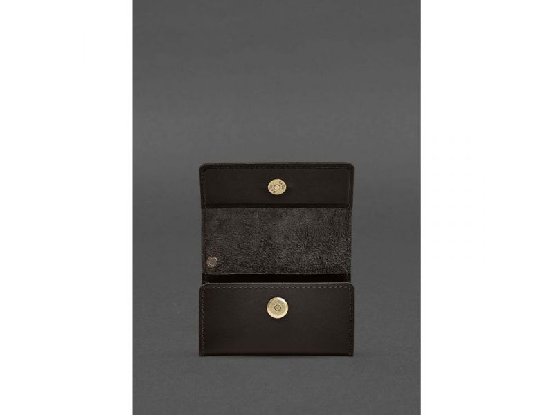 Кожаный футляр (чехол) для IQOS Темно-коричневый, фото 5