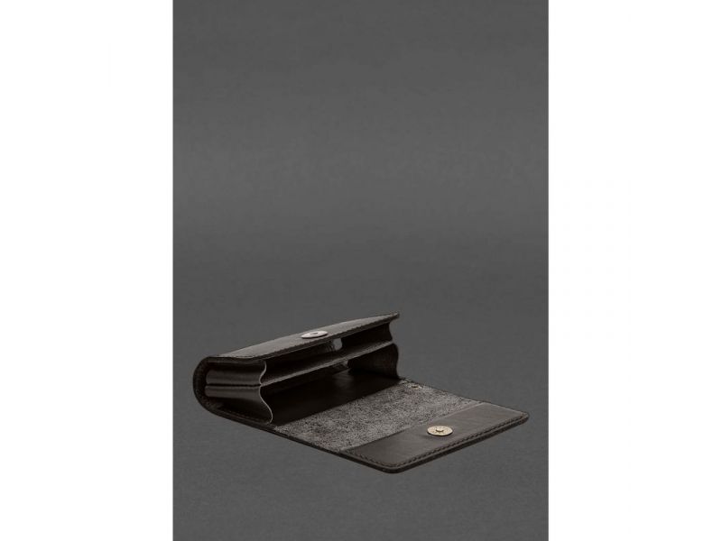 Кожаный футляр (чехол) для IQOS Темно-коричневый, фото 6