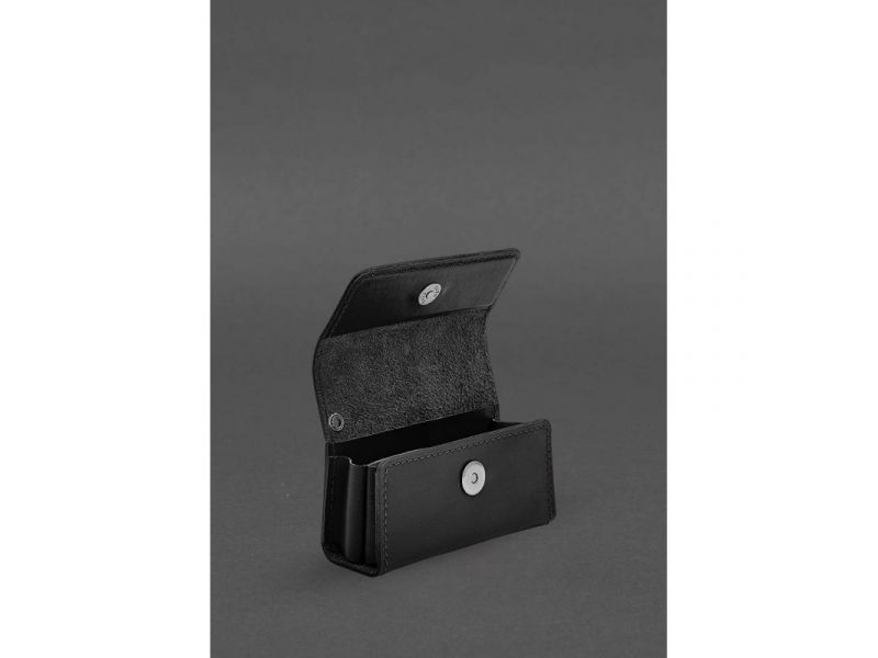 Кожаный футляр (чехол) для IQOS Черный, фото 4