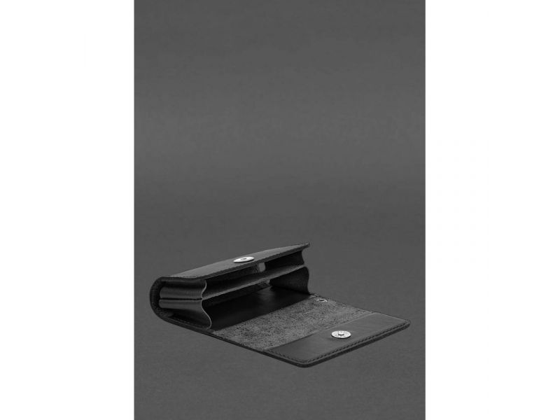 Кожаный футляр (чехол) для IQOS Черный, фото 6