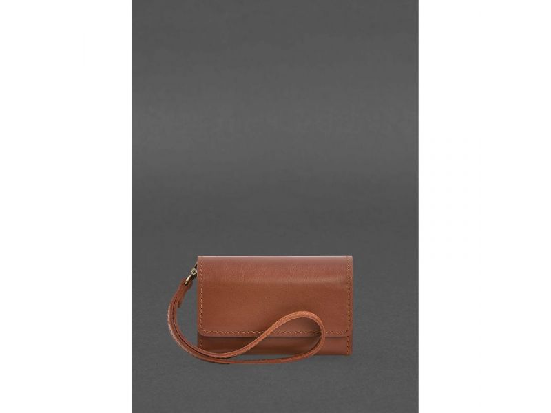 Кожаный футляр (чехол) для IQOS Светло-коричневый, фото 1