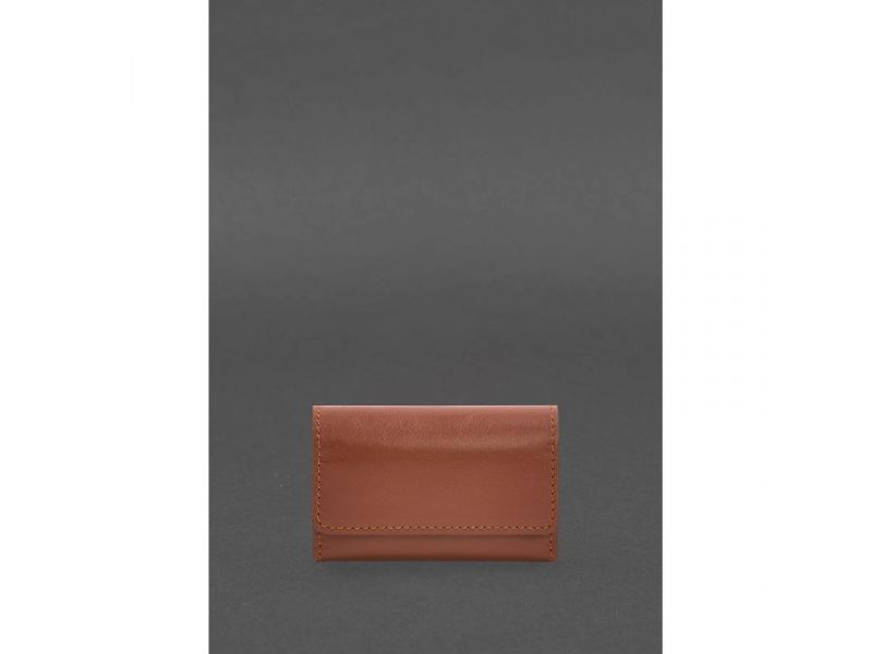 Кожаный футляр (чехол) для IQOS Светло-коричневый, фото 3