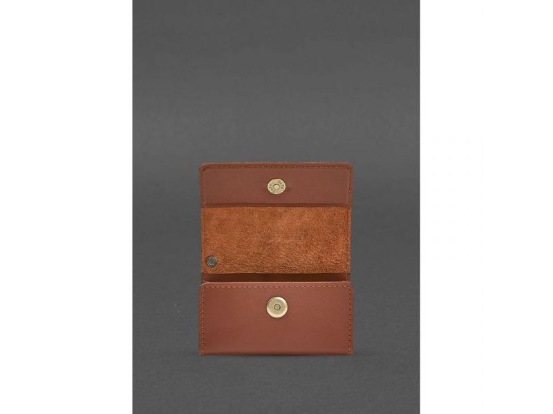 Кожаный футляр (чехол) для IQOS Светло-коричневый, фото 5