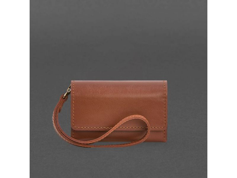 Кожаный футляр (чехол) для IQOS Светло-коричневый, фото 7