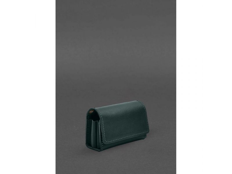 Кожаный футляр (чехол) для IQOS Зеленый, фото 3