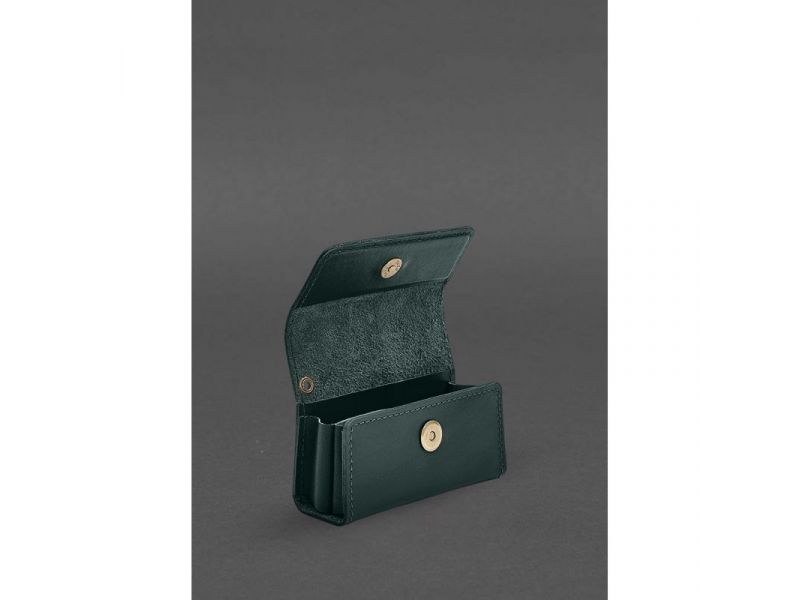 Кожаный футляр (чехол) для IQOS Зеленый, фото 4