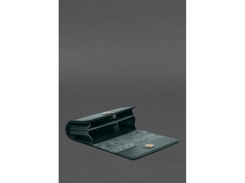 Кожаный футляр (чехол) для IQOS Зеленый, фото 6