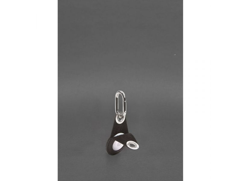 Кожаный чехол для Apple AirTag Темно-коричневый, фото 3