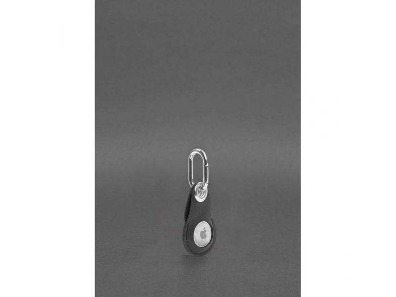 Кожаный чехол для Apple AirTag Черный, фото 2