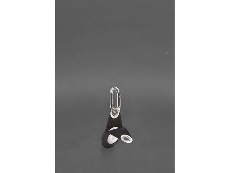 Кожаный чехол для Apple AirTag Черный, фото 3