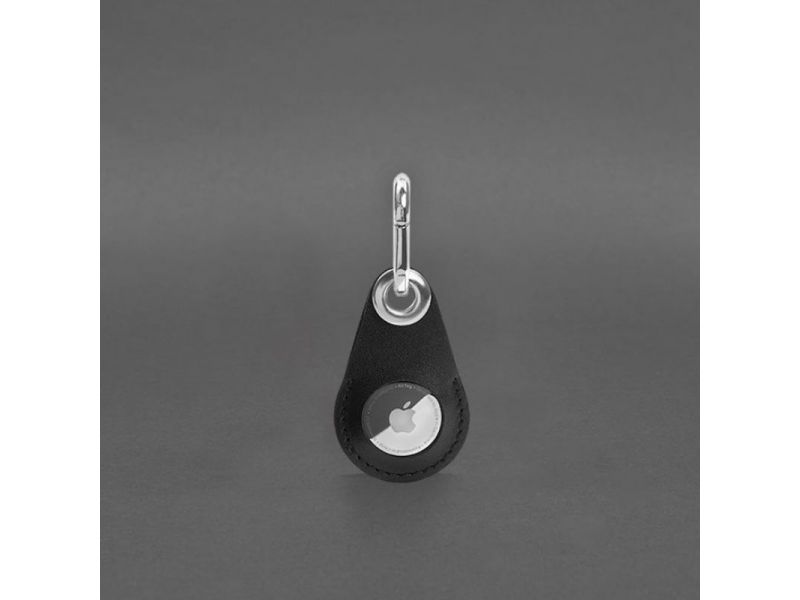 Кожаный чехол для Apple AirTag Черный, фото 6