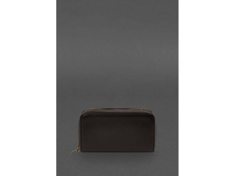 Кожаный  клатч-купюрник 4.0 темно-коричневый краст, фото 5