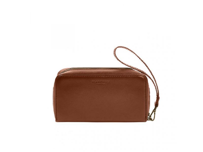 Кожаный  клатч-купюрник 4.0 светло-коричневый краст, фото 7