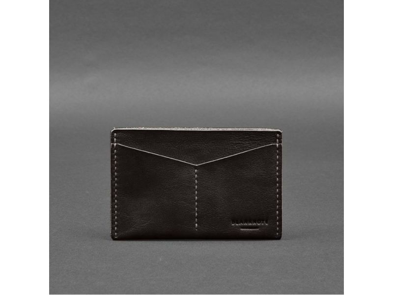 Кожаная обложка-органайзер для документов 6.2 темно-коричневый краст, фото 7