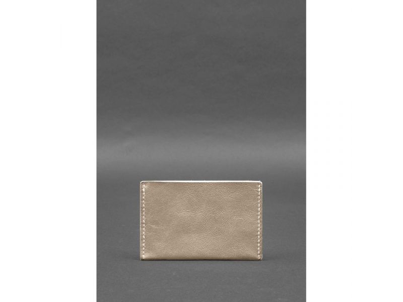 Кожаная обложка-органайзер для документов 6.2 светло-бежевый краст, фото 6