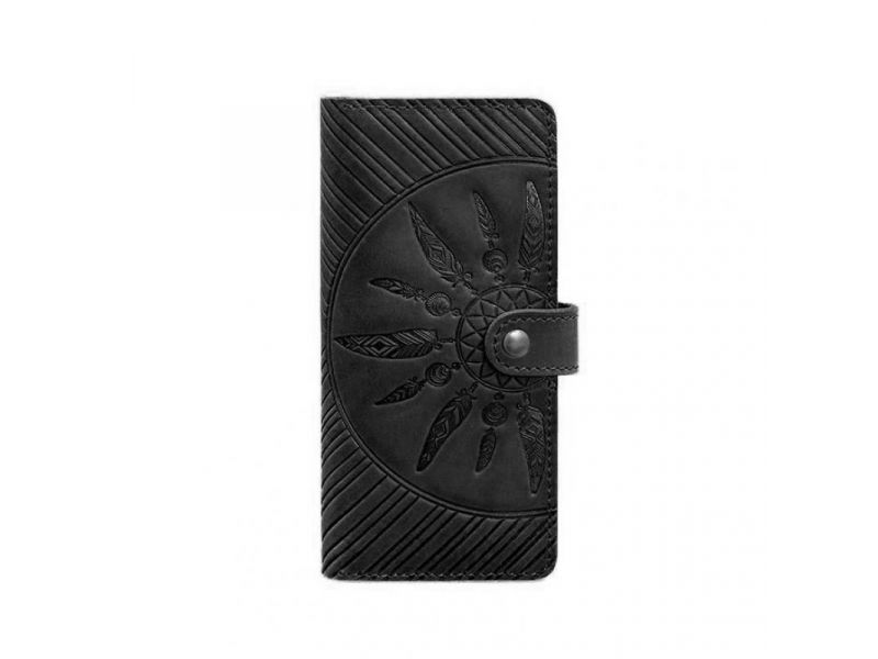 Кожаное женское портмоне 7.0 Инди Черный, фото 6