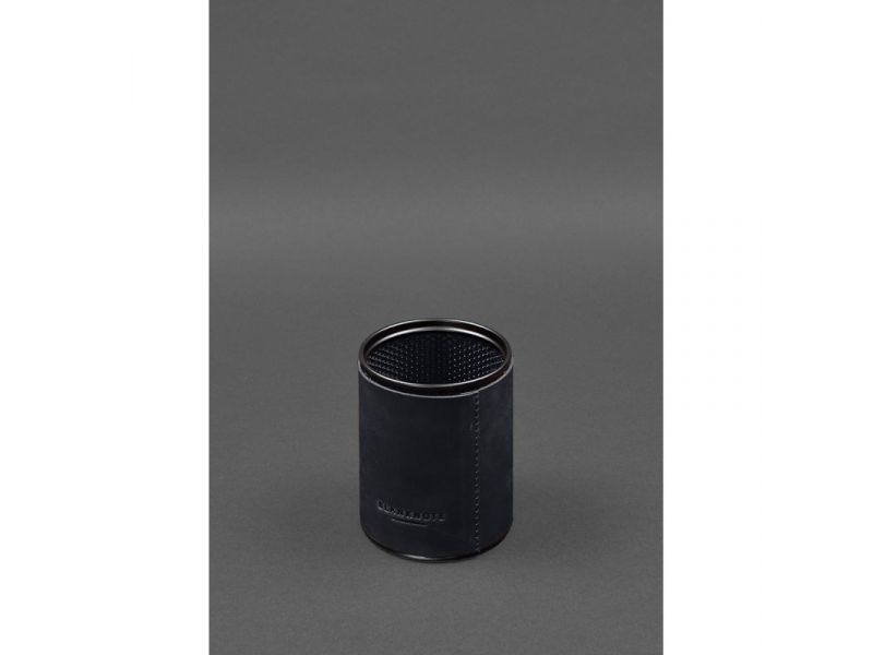 Настольный набор из натуральной кожи  5.0 с картой Украины Синий Crazy Horse, фото 10