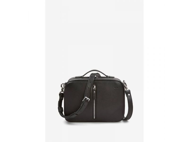 Женская кожаная сумка Avenue Черный краст, фото 2