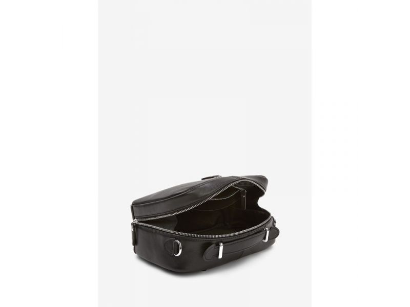 Женская кожаная сумка Avenue Черный краст, фото 6