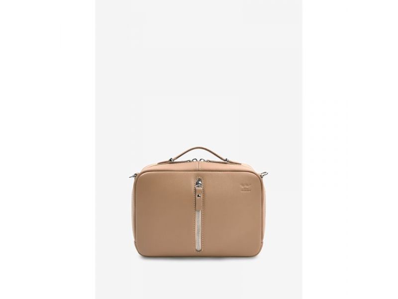 Женская кожаная сумка Avenue карамель краст, фото 5