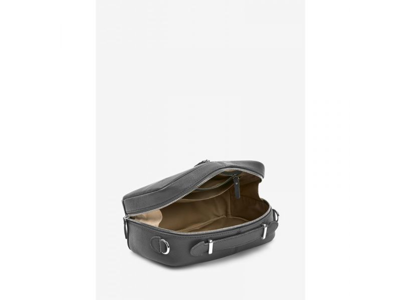 Женская кожаная сумка Avenue графит флотар, фото 5