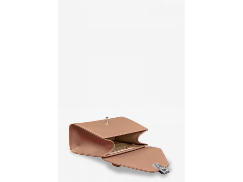 Женская кожаная сумка Futsy Карамель, фото 8