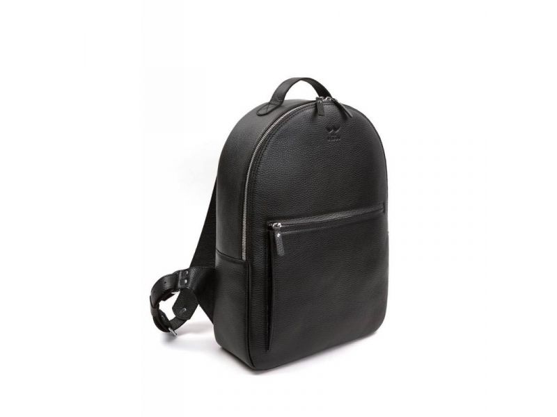 Кожаный рюкзак Groove L черный флотар, фото 2