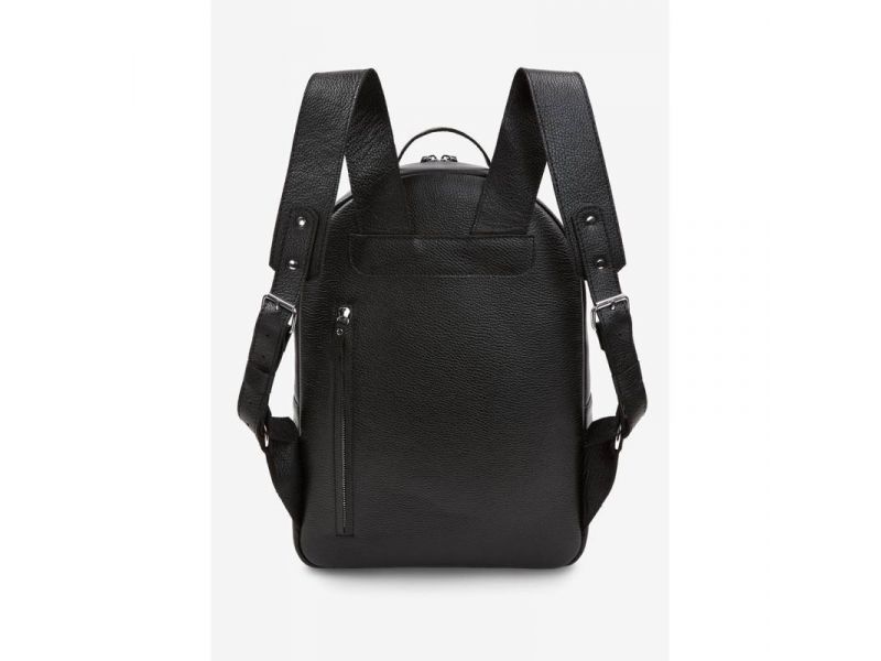 Кожаный рюкзак Groove L черный флотар, фото 3