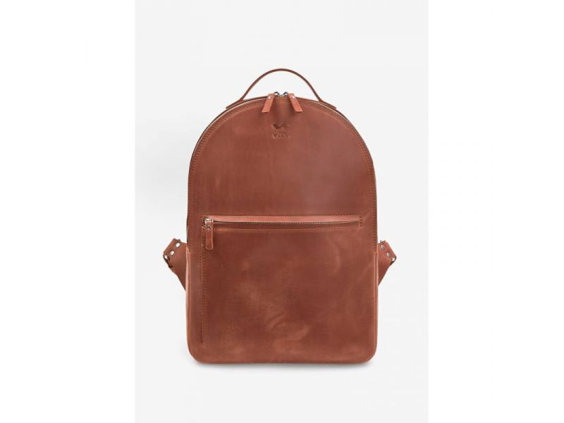 Кожаный рюкзак Groove L светло-коричневый винтаж, фото 2