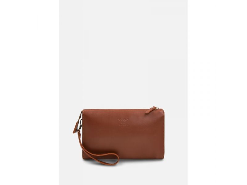 Кожаный млатч светло-коричневый краст, фото 2