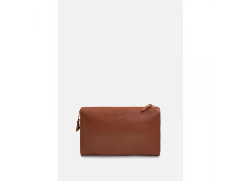 Кожаный млатч светло-коричневый краст, фото 4