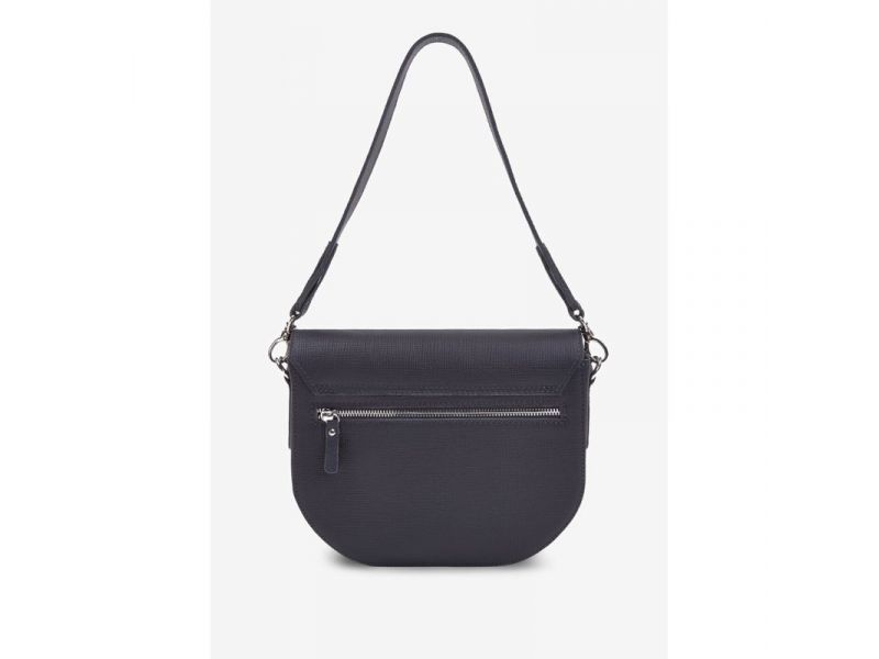 Женская кожаная сумка Ruby L Синий Saffiano, фото 5