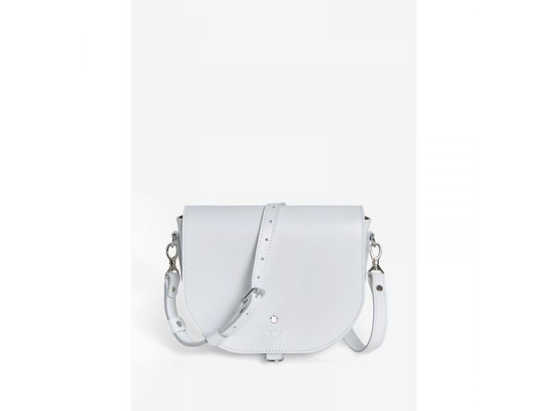 Женская кожаная сумка Ruby L белая, фото 1