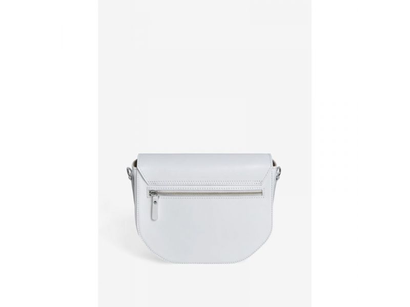 Женская кожаная сумка Ruby L белая, фото 6