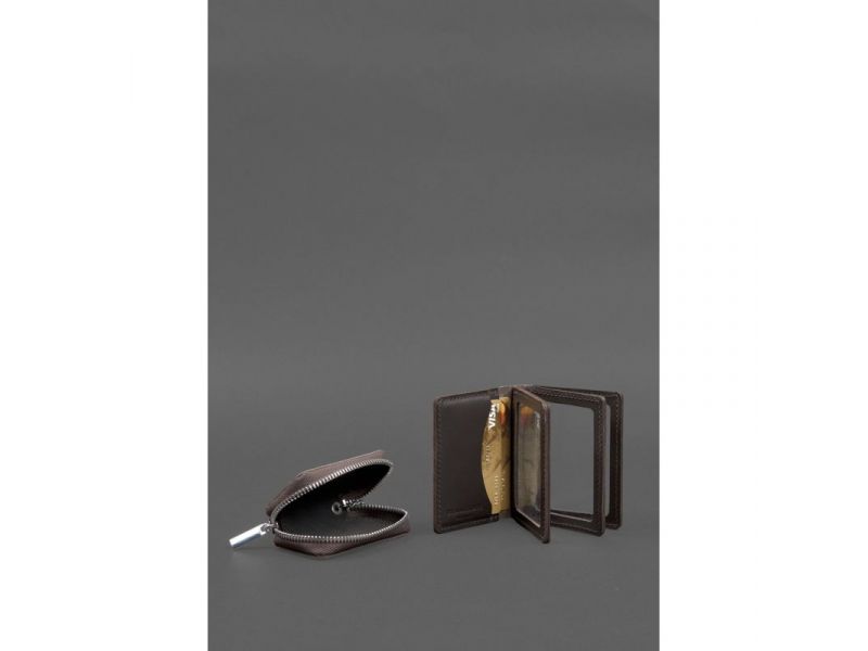 Набор кожаных аксессуаров AUTO 2.0 темно-коричневый, фото 5