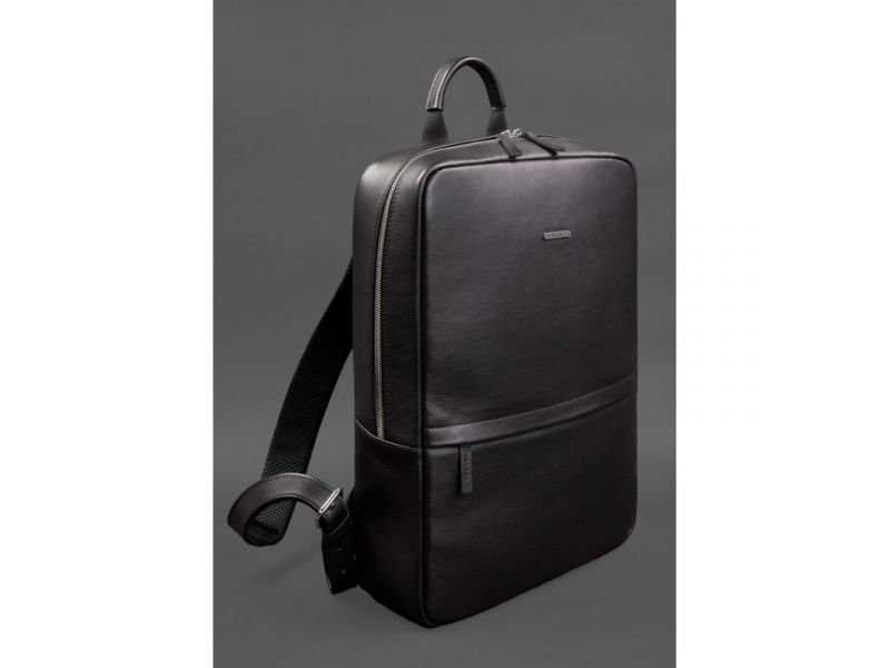 Кожаный рюкзак Foster 1.1 Черный, фото 2