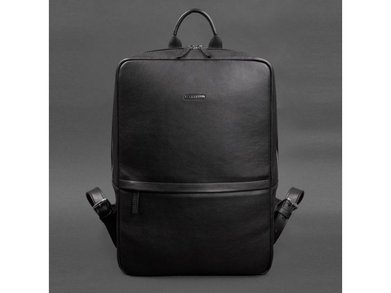 Кожаный рюкзак Foster 1.1 Черный, фото 6