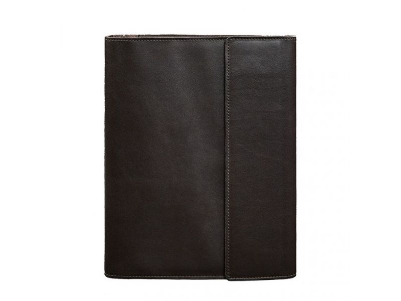 Кожаная папка для документов &amp;quot;Семейная&amp;quot; А4 темно-коричневая, фото 6