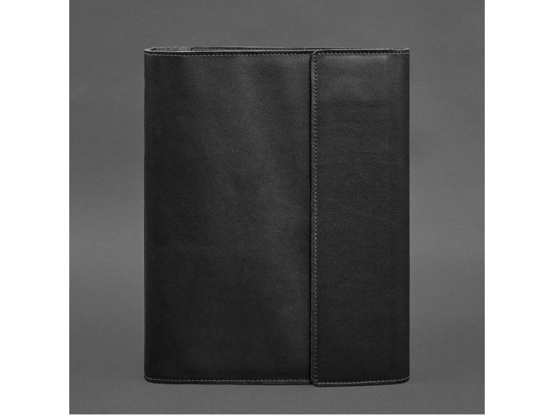 Кожаная папка для документов &amp;quot;Семейная&amp;quot; А4 Черная, фото 5