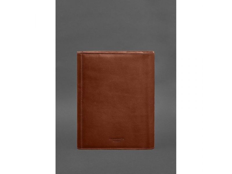 Кожаная папка для документов &amp;quot;Семейная&amp;quot; А4 Светло-коричневая, фото 4