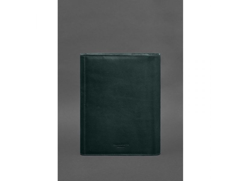Кожаная папка для документов &amp;quot;Семейная&amp;quot; А4 Зеленая, фото 4