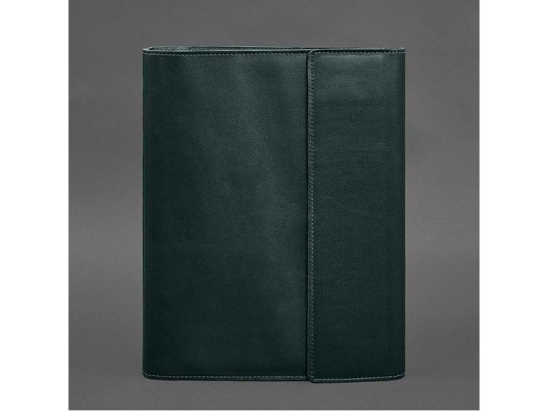 Кожаная папка для документов &amp;quot;Семейная&amp;quot; А4 Зеленая, фото 5