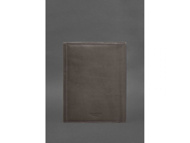 Кожаная папка для документов &amp;quot;Семейная&amp;quot; А4 Темно-бежевая, фото 4