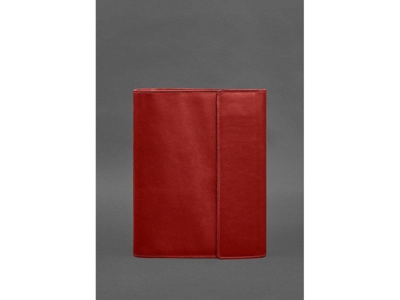 Кожаная папка для документов &amp;quot;Семейная&amp;quot; А4 Красная, фото 1