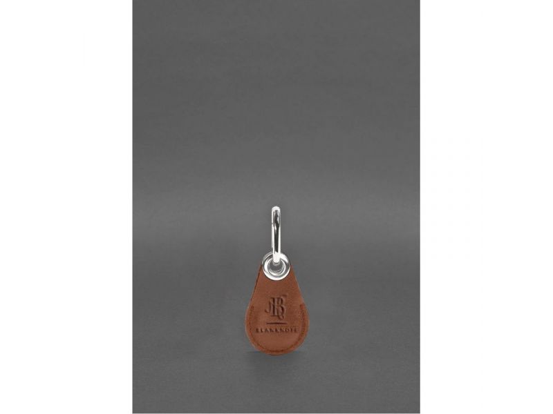 Кожаный чехол для Apple AirTag Светло-коричневый, фото 5