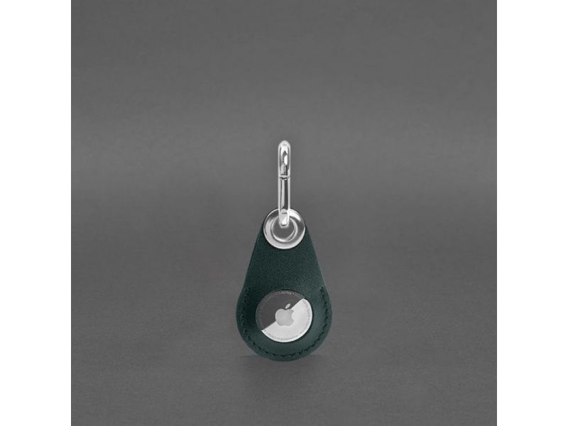 Кожаный чехол для Apple AirTag Зеленый, фото 6