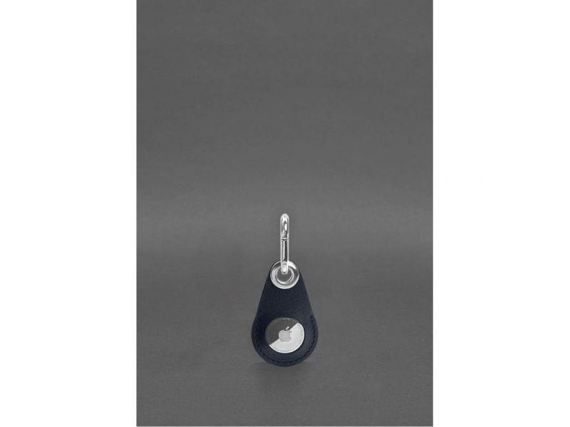 Кожаный чехол для Apple AirTag Синий, фото 1