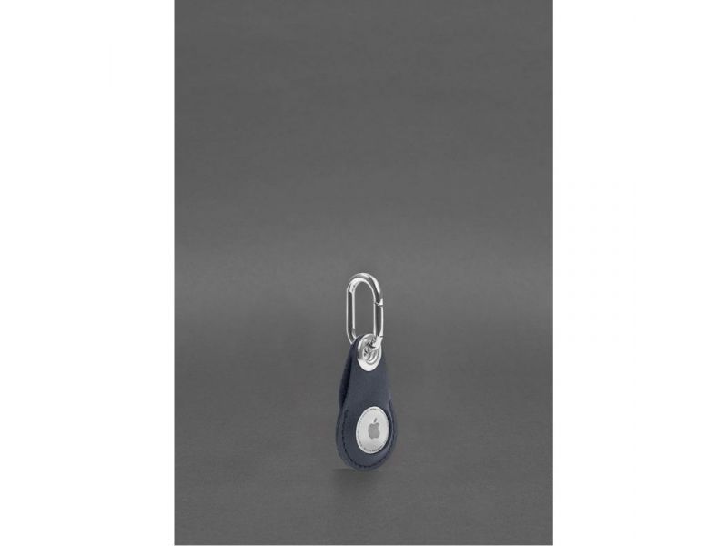 Кожаный чехол для Apple AirTag Синий, фото 2