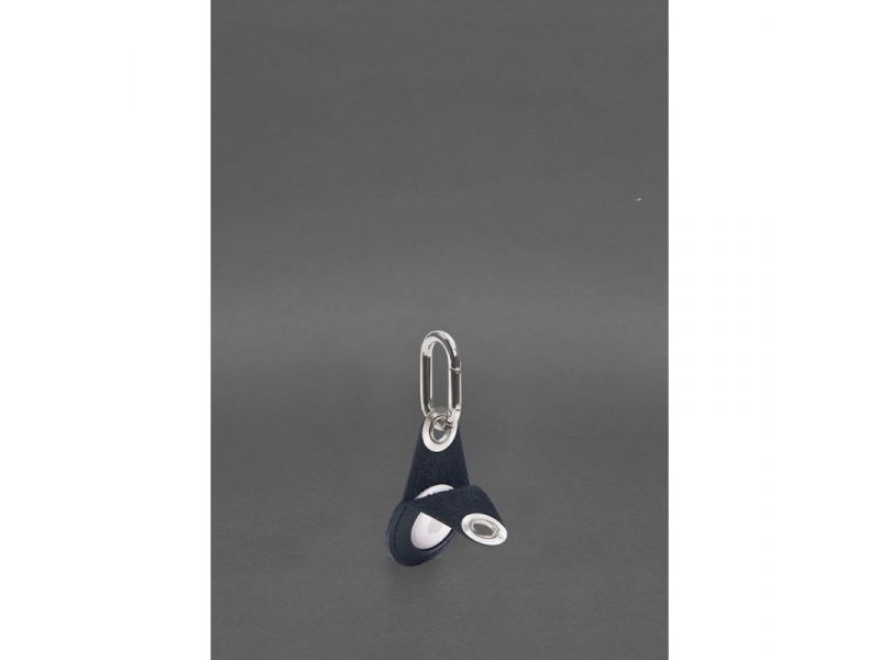 Кожаный чехол для Apple AirTag Синий, фото 3